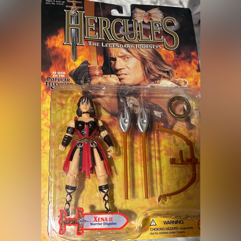 **NWT** BRAND NEW TOY BIZ XENA II warrior 👸🏻 HERCULES THE LEDENDARY JOURNEYS